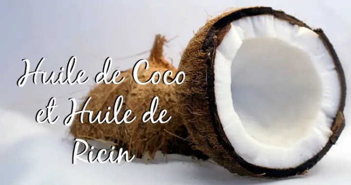 header huile de ricin huile de coco