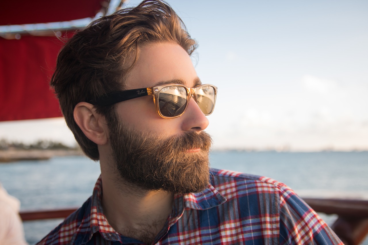 trou dans la barbe